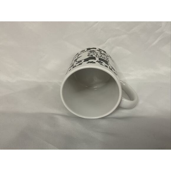 THATWEAR BEST PUG MOM EVER WHITE CERAMIC WITH BLACK PAWS PUGS COFFEE TEA MUG - Picture 6 of 7